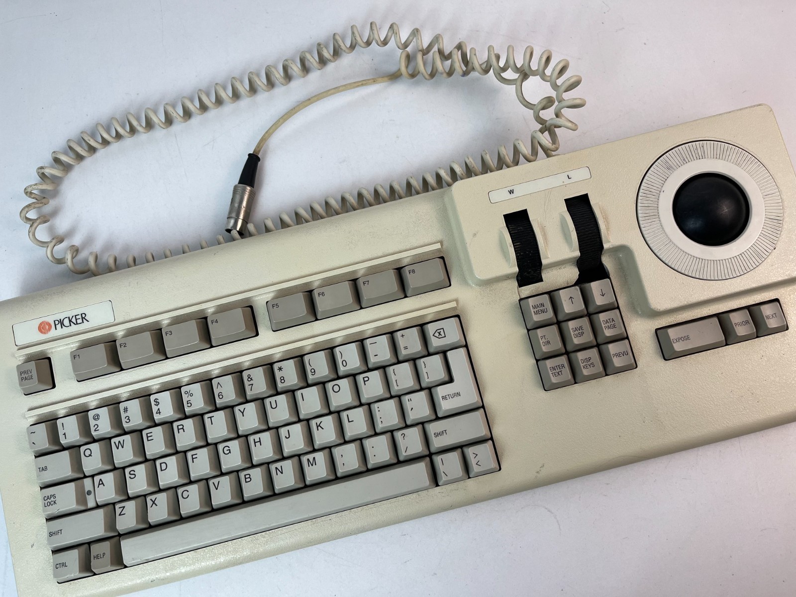 Vintage Picker CT Scan station EKS-078 AID-5 Mechanical Keyboard Rare USA