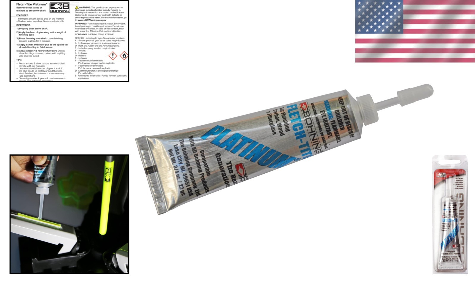 Archery Fletching Glue