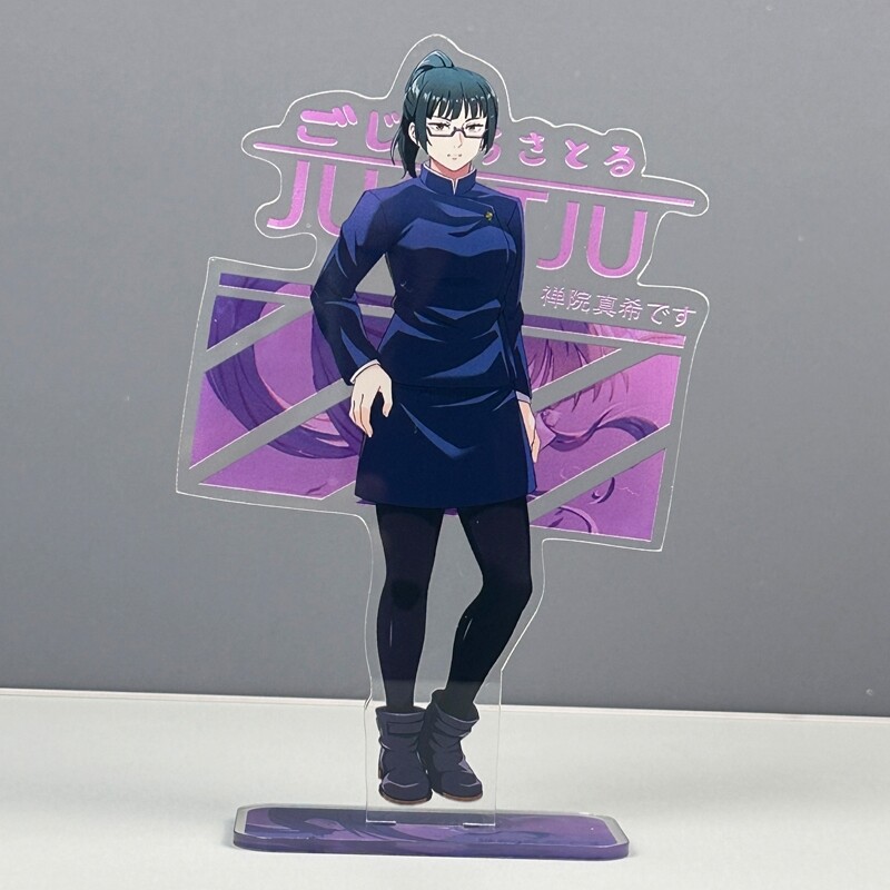 Jujutsu Kaisen Acrylic Standing Figure Plate Desk Zenin Maki High Quality Gifts