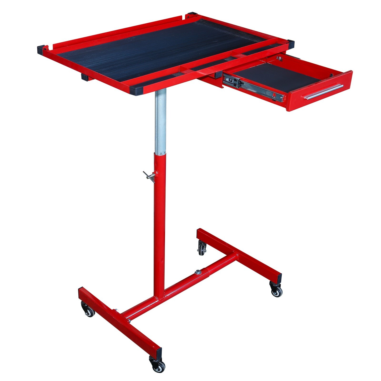 Tool Rolling Work Table Mobile Tray Cart With Drawer 230 LB