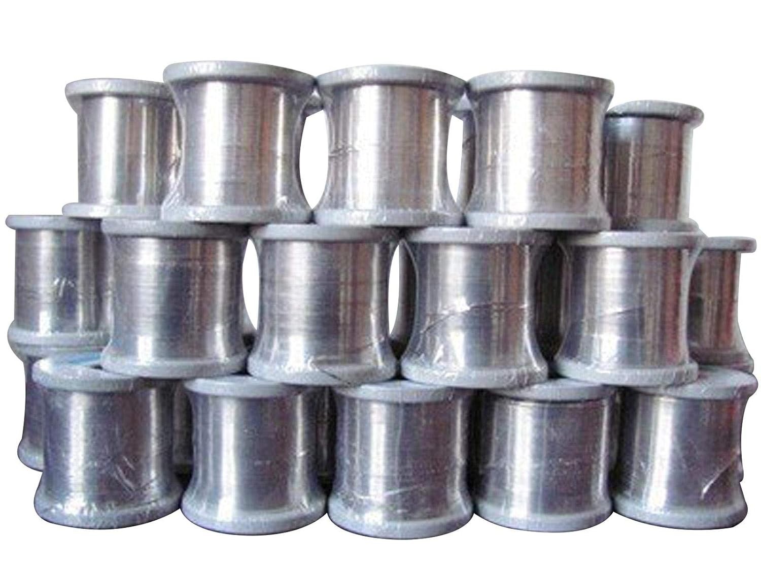 20ft 18AWG 1mm Nichrome Wire Resistance Nickel Chrome 80/20 Heating Silver