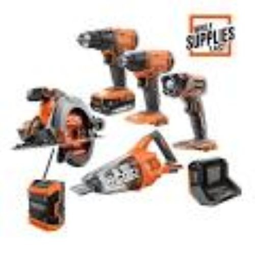 Rigid 18v 6 Tool Combo Kit