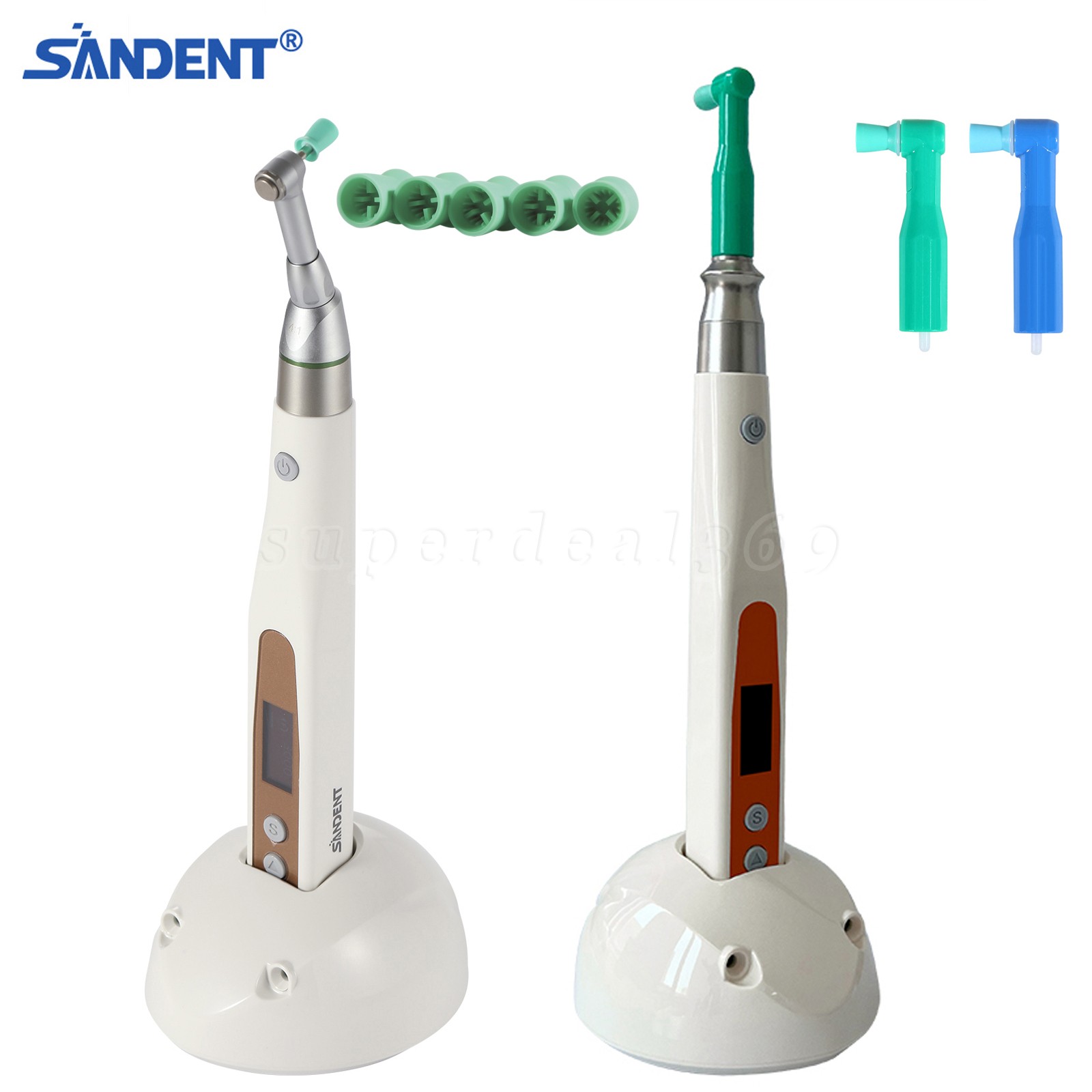 Dental Cordless Electric Hygiene Prophy Handpiece 360°Swivel Polishing Angles OR