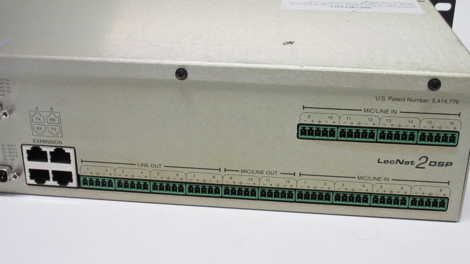 Lectrosonics DM1612 DSP Matrix Digital Automatic Mixer, Power ON and Menu VIDEO!
