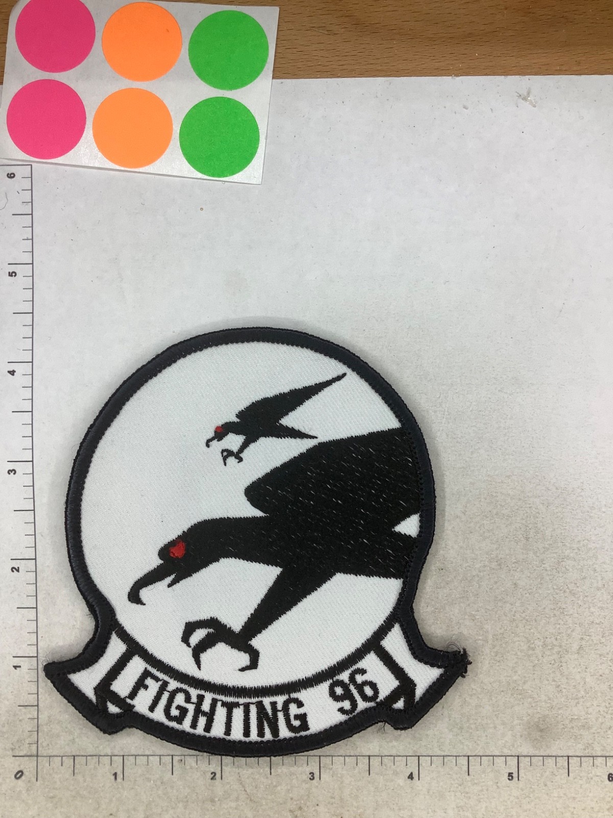US NAVY FIGHTING 96 SQUADRON PATCH