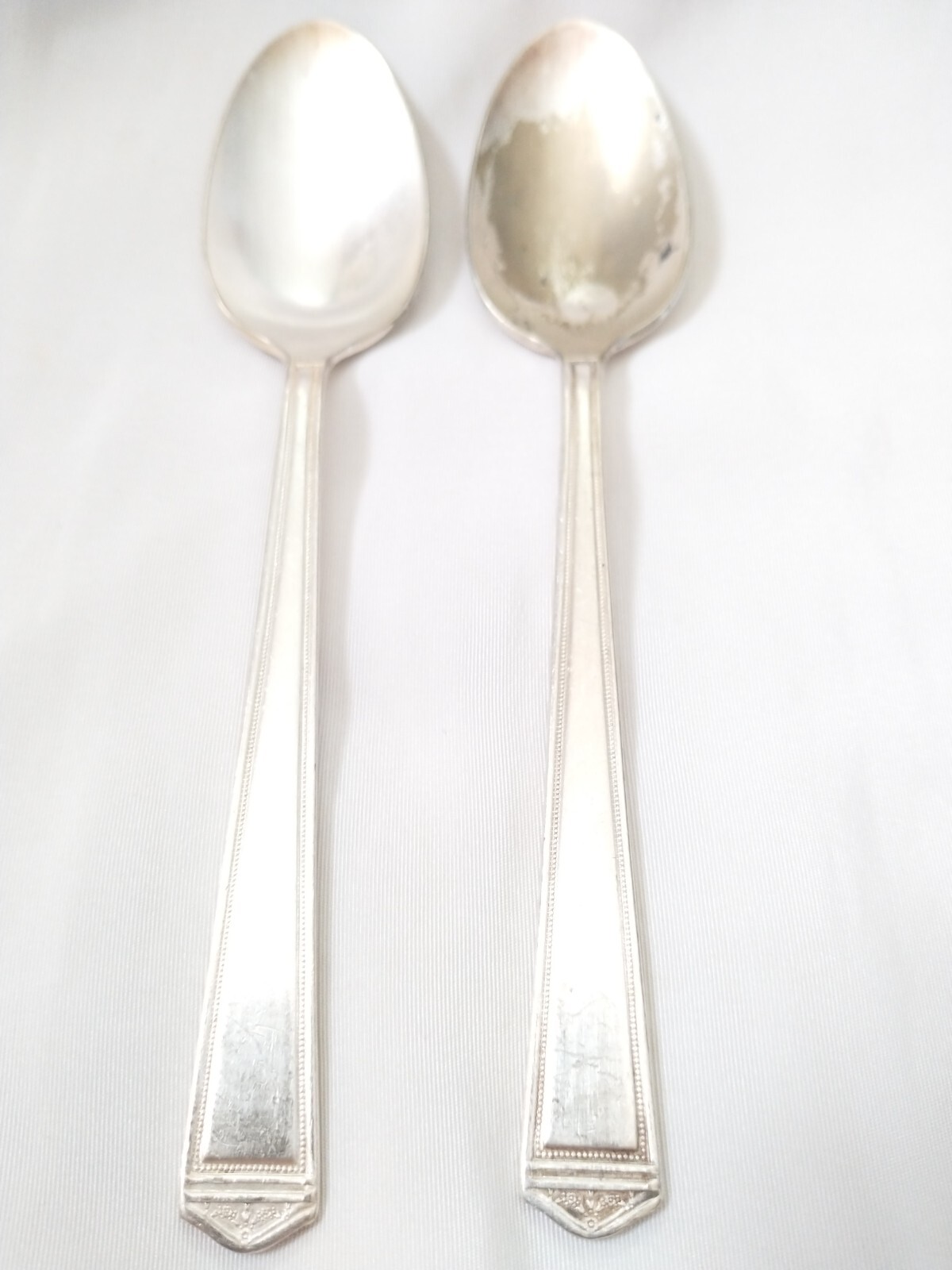 2 Spoons ANNIVERSARY Silverplate Flatware 1847 Rogers Bros International 1923