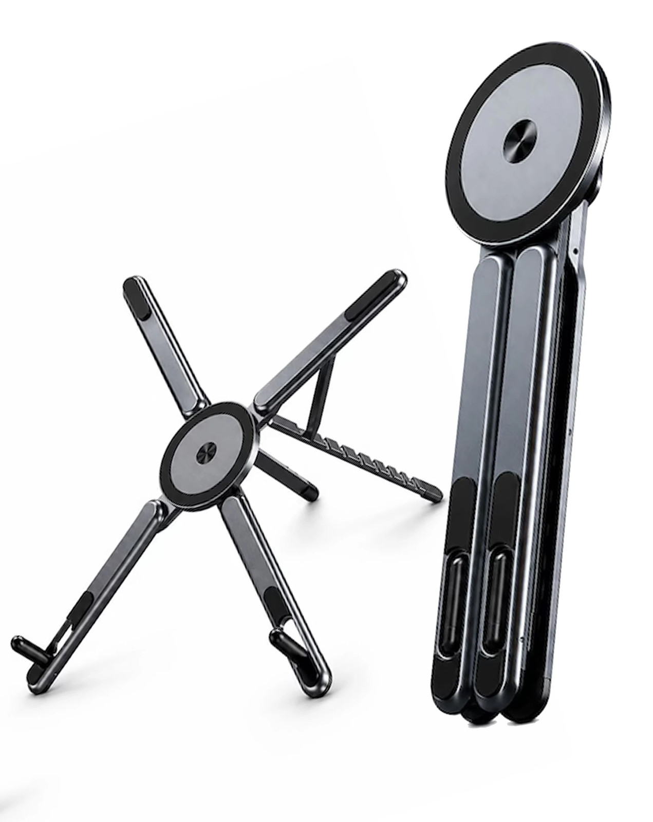 Portable Multi-Functional Holder for Laptop and Phone (GRAY)