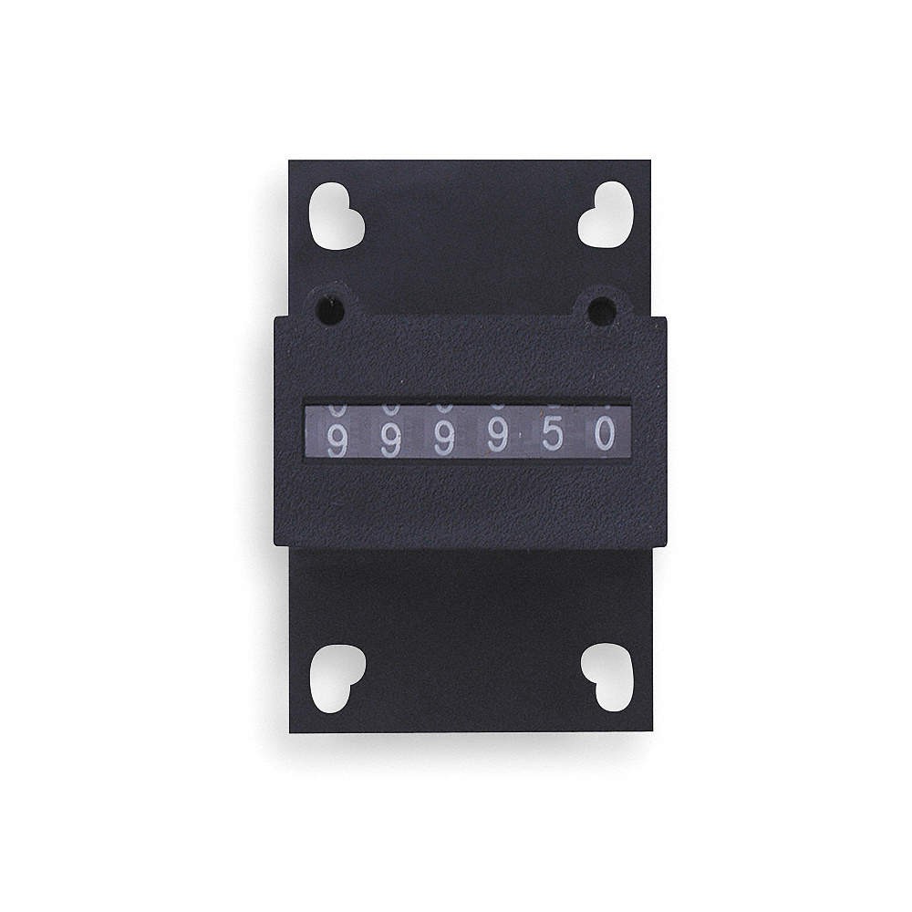 ENM E6B62GN Counter,6 Digit,Base Mount,115VAC 2PAV7