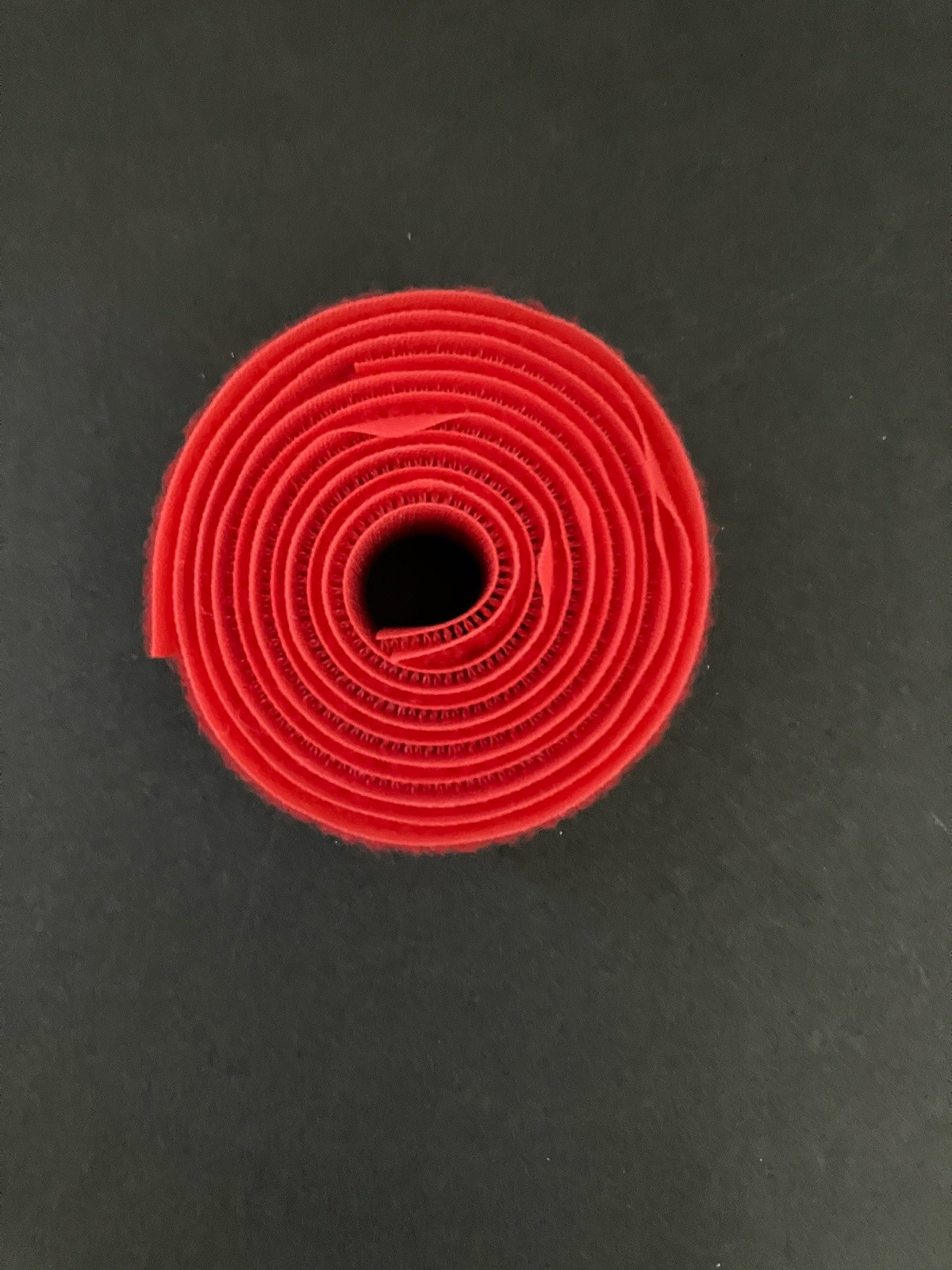 Hook & Loop Tape Roll - Red (18” Hook & 36” Loop) Nylon Unpacked Babyville Brand