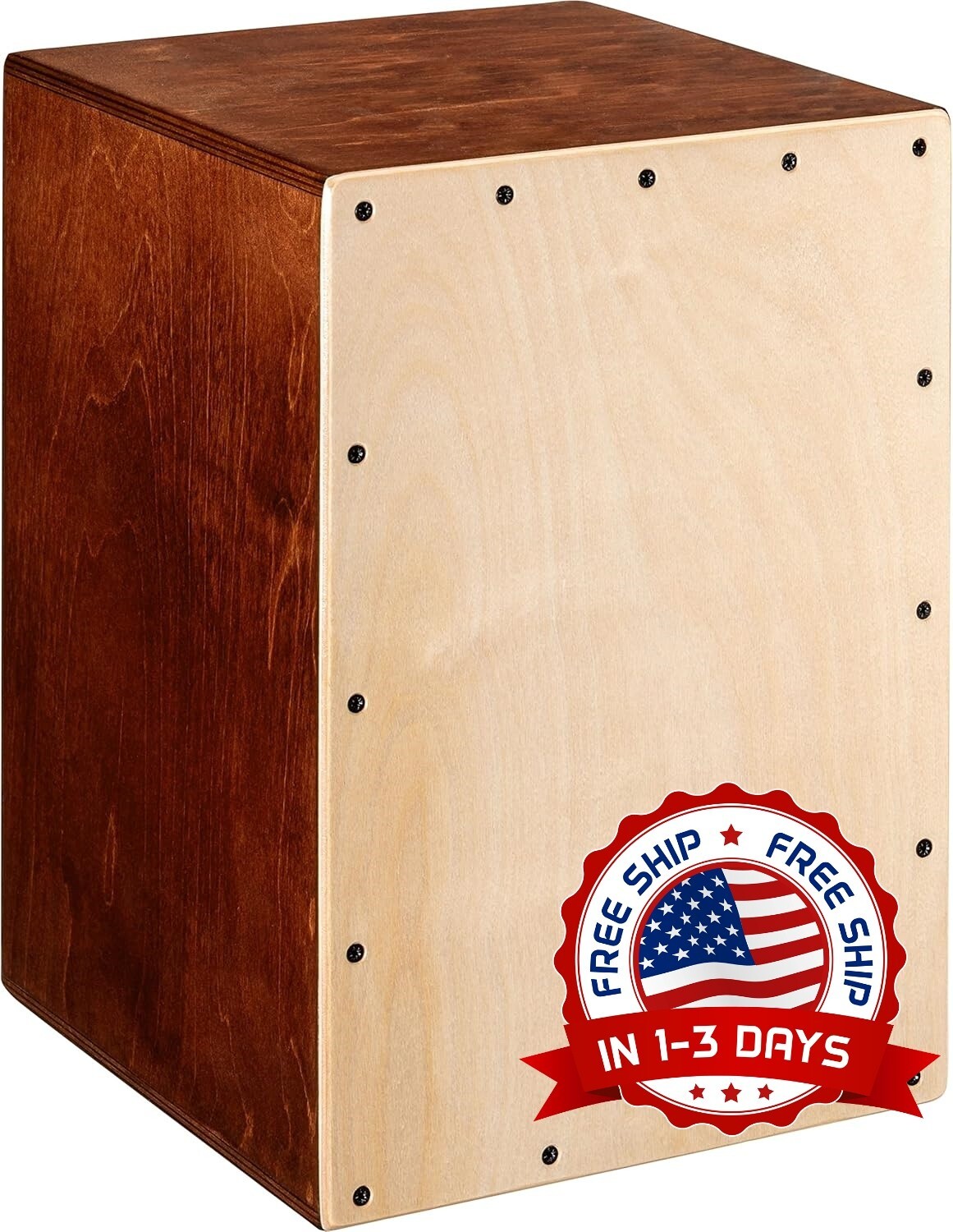 Caja con caja y tono de bajo para música acústica, toca con las manos, NUEVO US