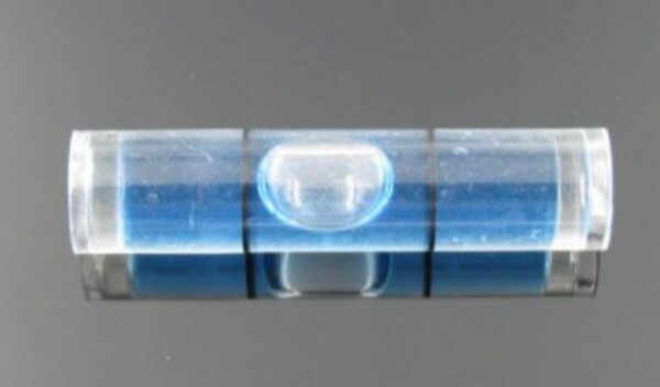🔥BEST DEAL🔥 LOT OF 8 BLUE ACRYLIC BUBBLE LEVELS 35mm x 8mm - FREE USA SHIP