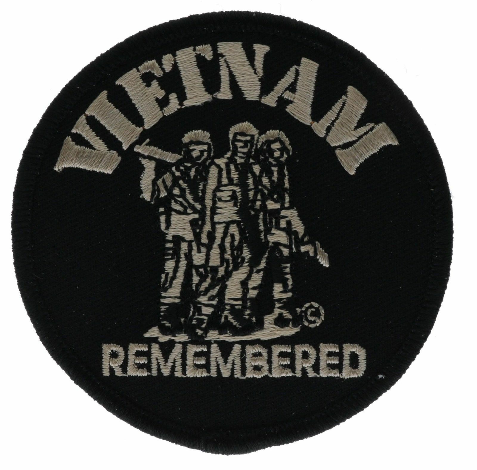 Vietnam Remembered Army 3 inch Patch PPM JF2D21Q