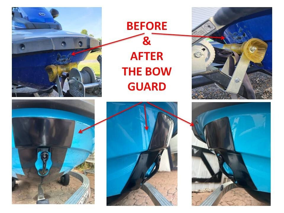 PWC FRONT TRAILER BOW GUARD FOR 2021-2025 YAMAHA VX