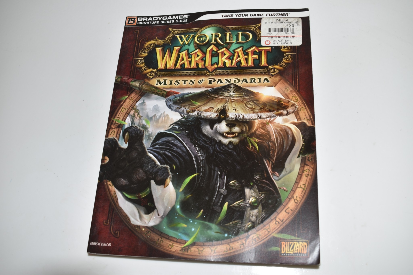 World of Warcraft: Mists of Pandaria Strategy Guide Book Brady Games  (XMU72)