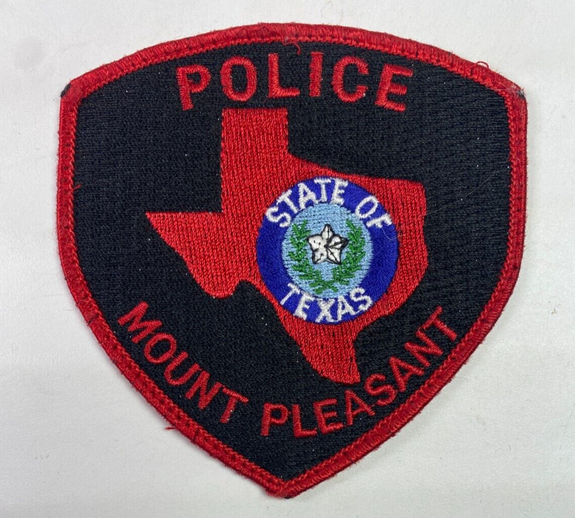 Mount Pleasant Police Texas TX Patch C6