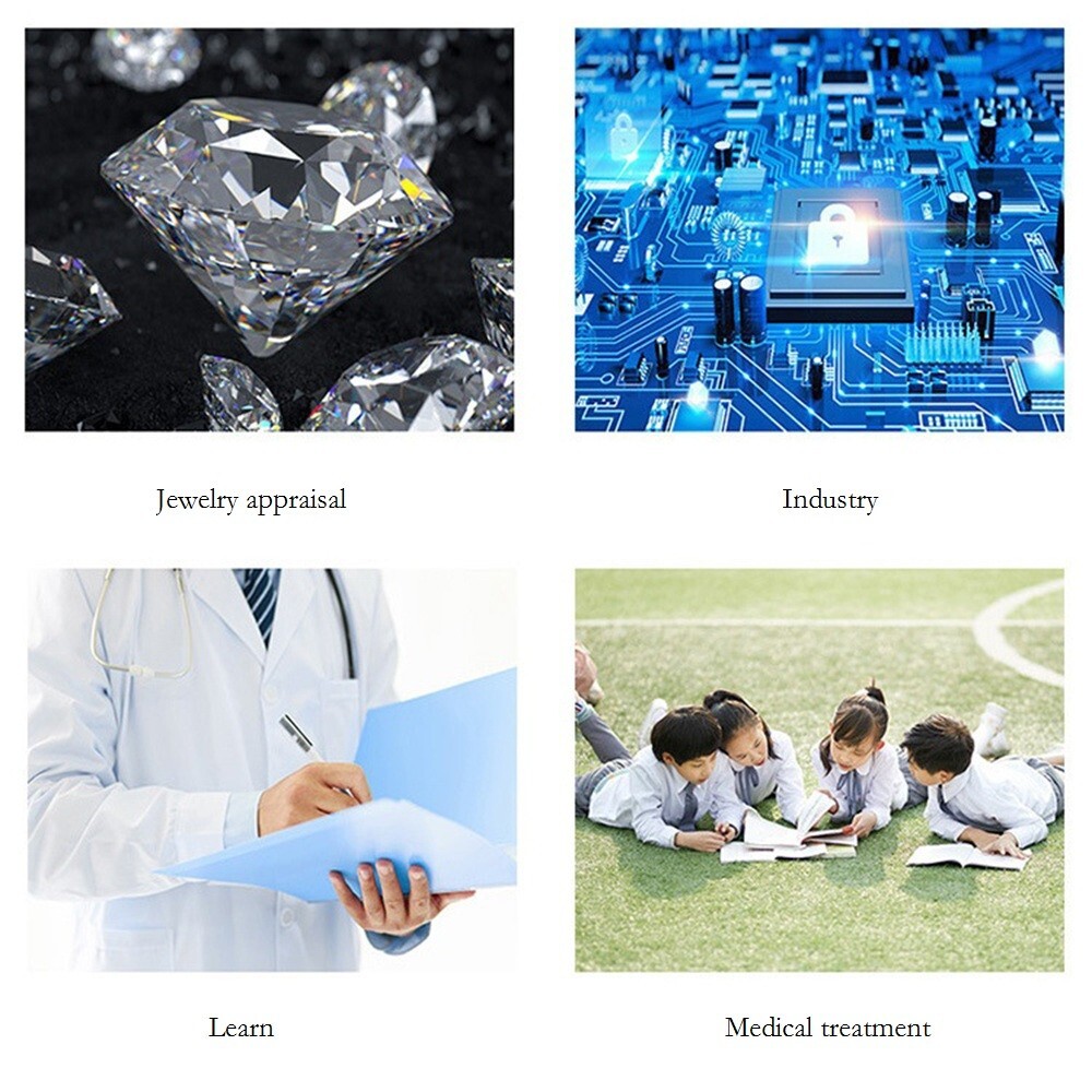1600X Focus Microscope 3in1 HD Digital Microscope Electron USB Microscope
