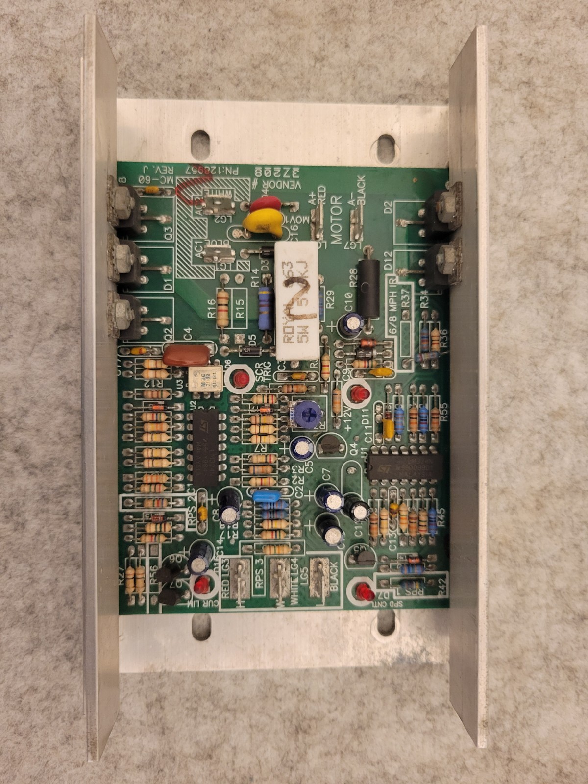Treadmill Motor Controller Board  MC-60 part number 128957