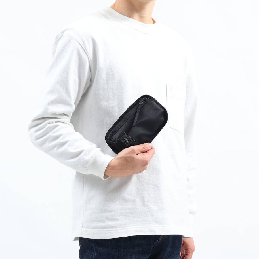 PORTER YOSHIDA COMPART POUCH Black 538-https://store.shopping.ya16169 From Japan