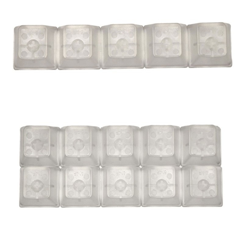 CherryProfile Keycaps for Mechanical Keyboard Transparent Backlit Keycap R4