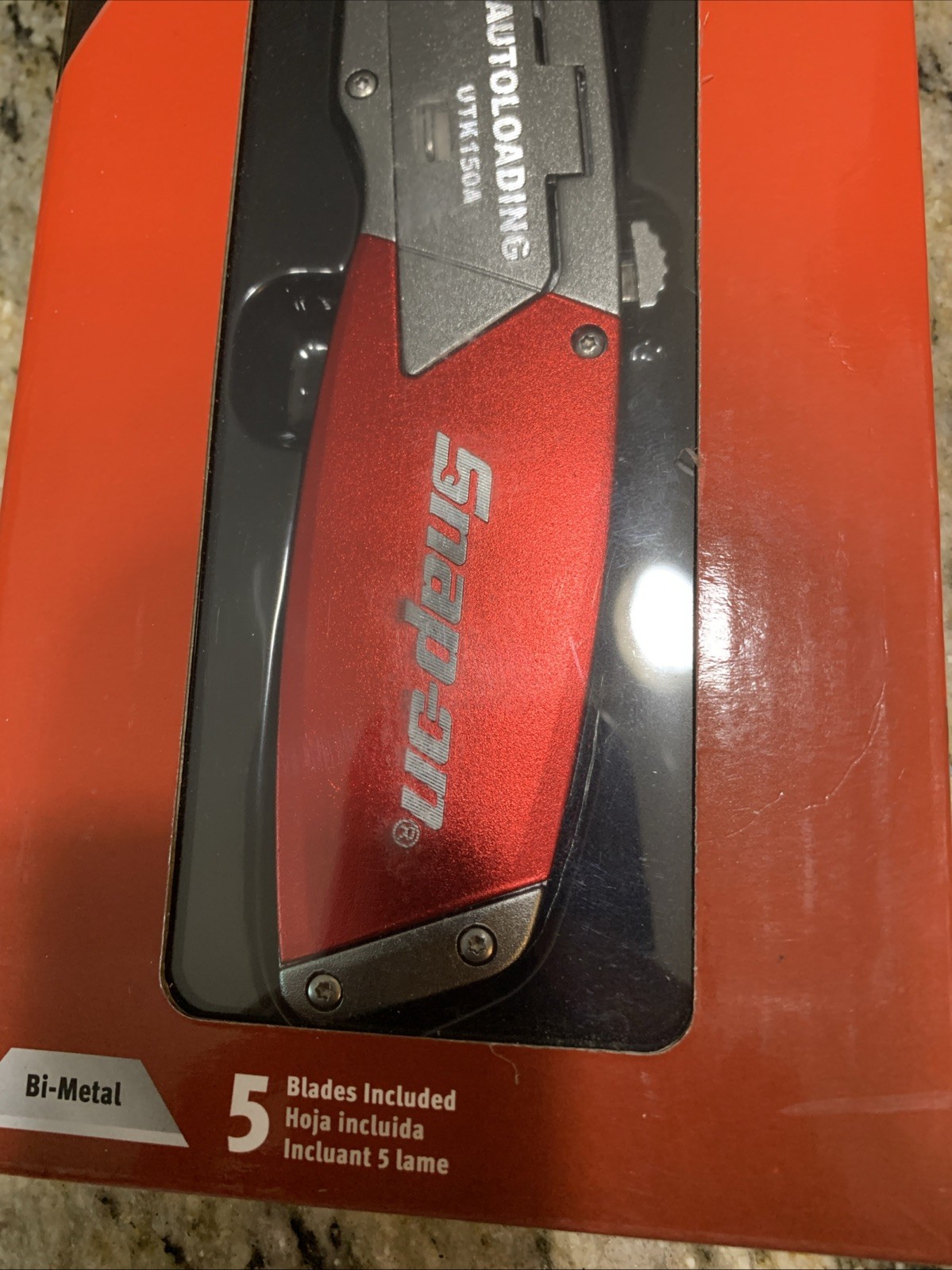SNAP-ON Autoloading Multipurpose utility knife UTK150A NEW