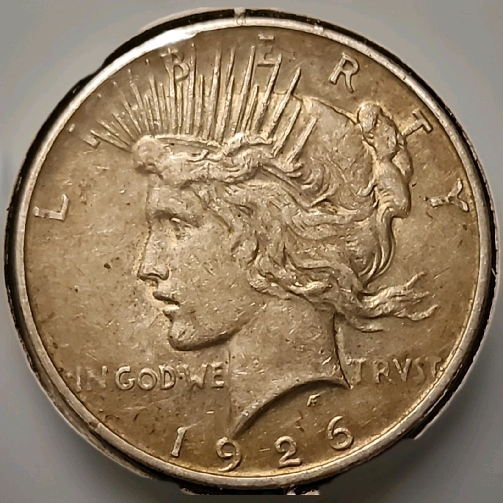 1926-D Peace Silver Dollar☆🚨Semi-Key Date☆Dark Tone☆