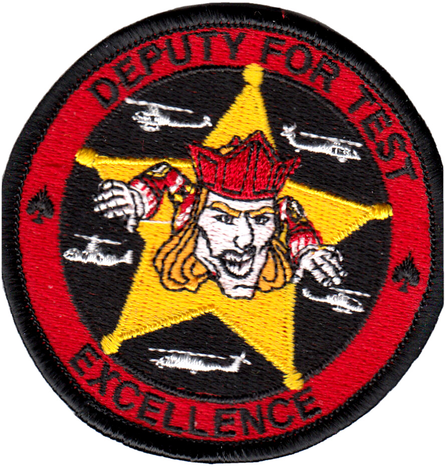 DEPUTY FOR TEST SHOULDER PATCH