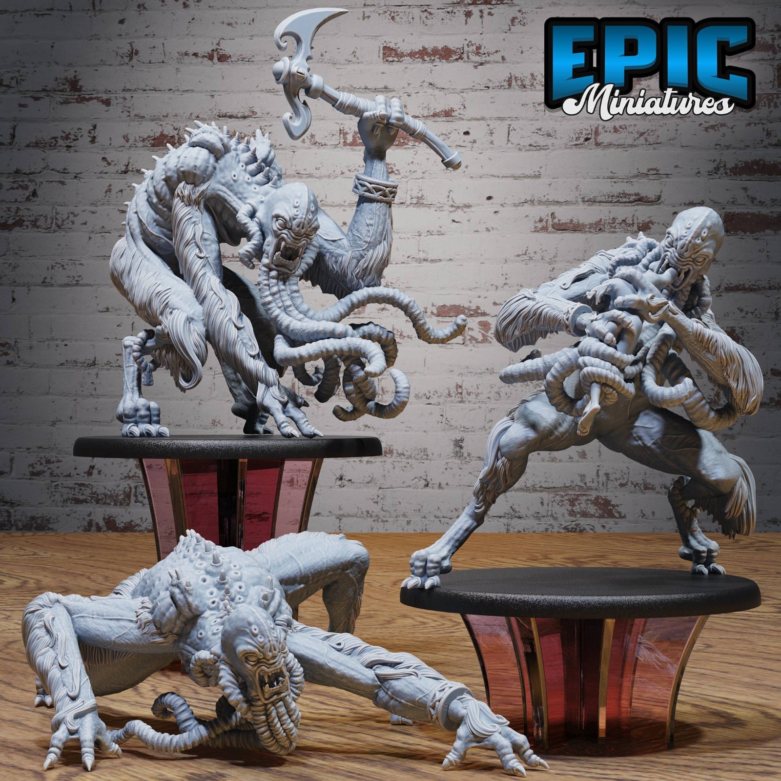 Abominable Mind | D&D Dungeons and Dragons Tabletop Miniature 28-32mm Scale