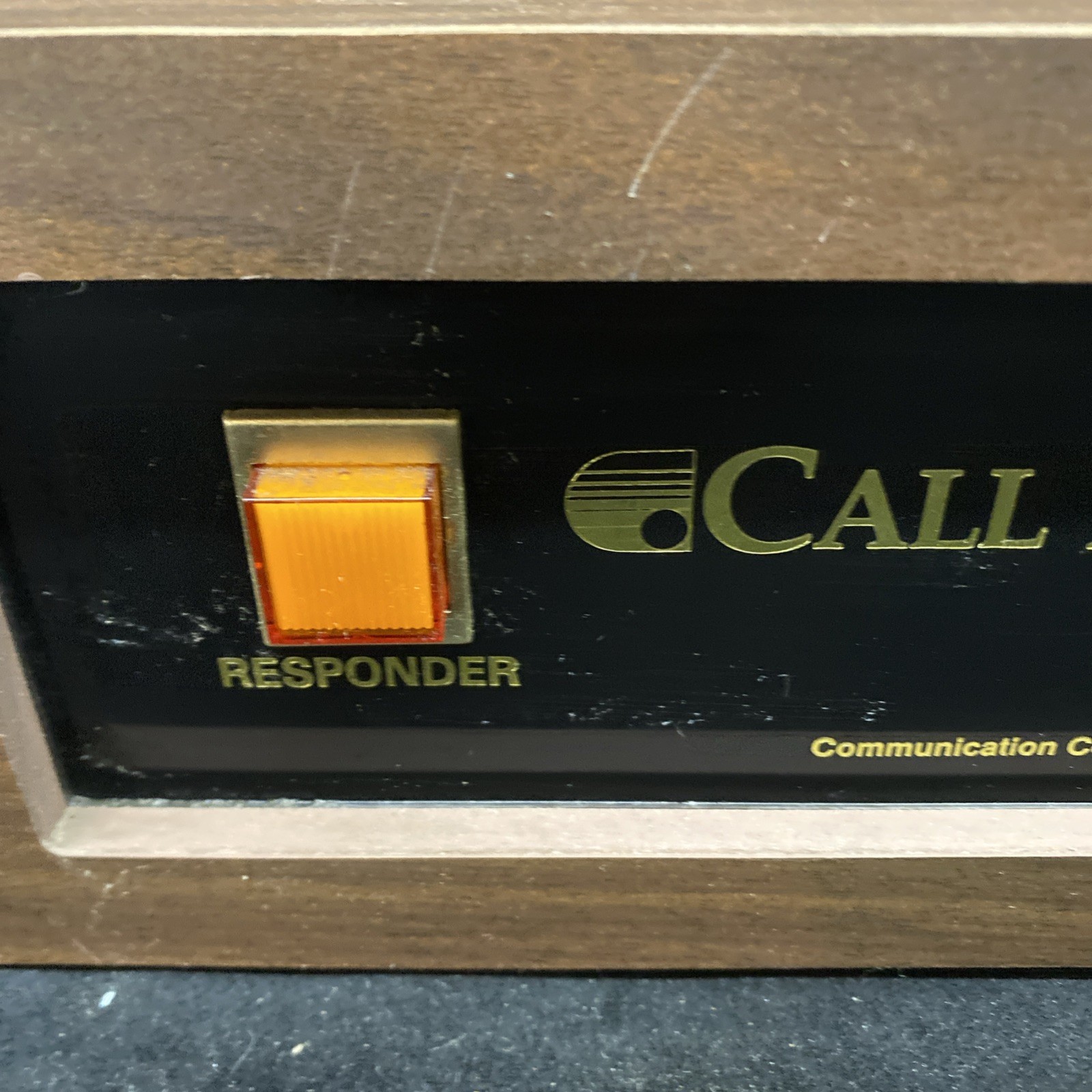 Call Light Communications Computer Untested No Power Cord Vintage