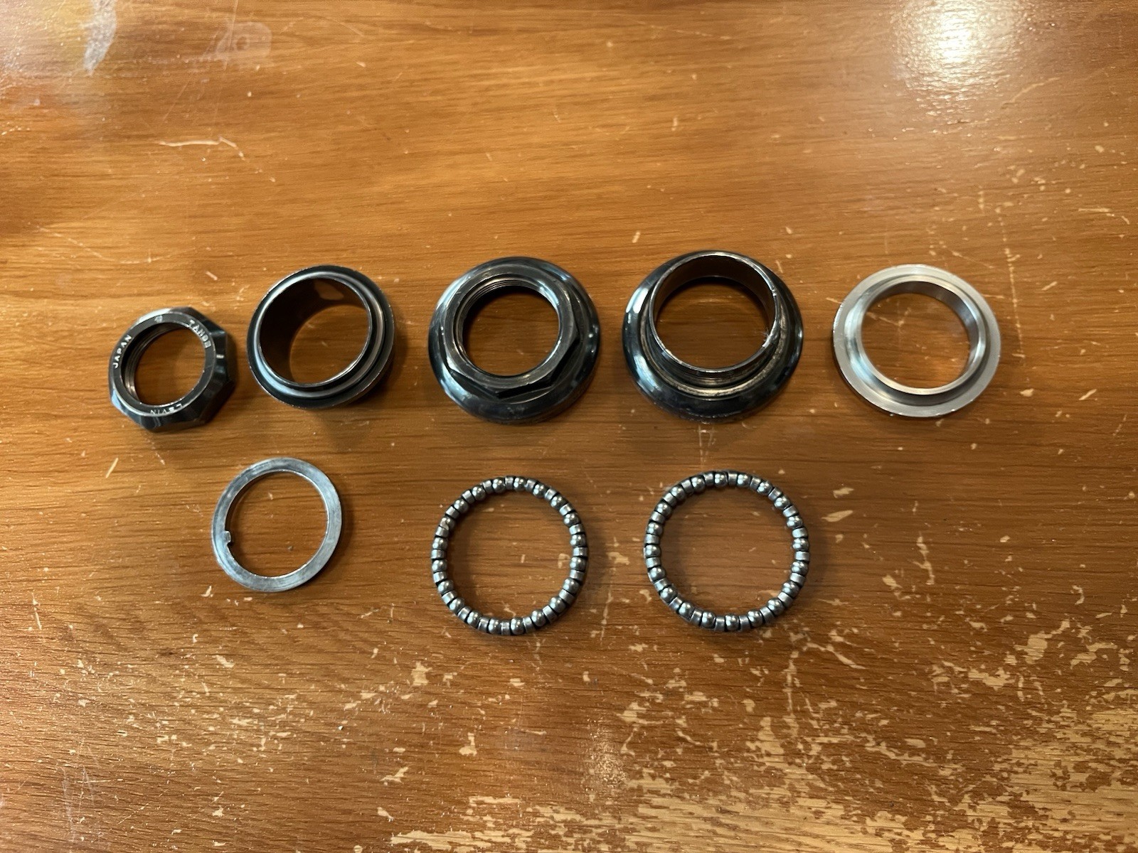 Tange Level NJS Track Headset Black 1” Threaded