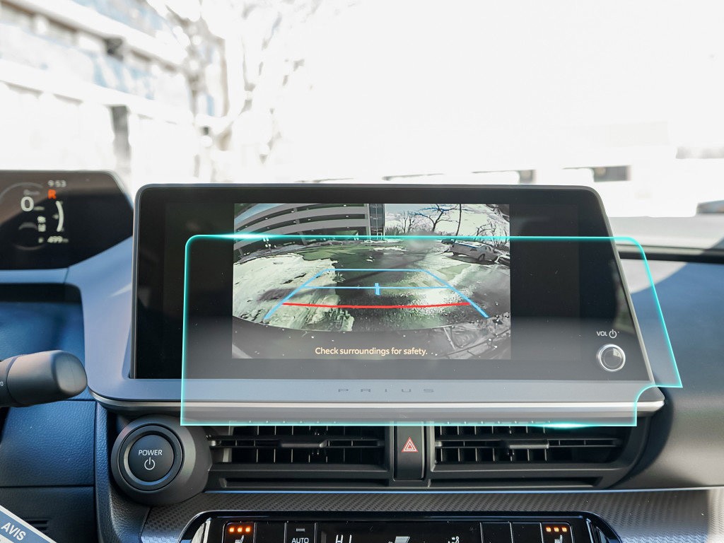 Crystal Clear Screen Protector for 2026 Toyota Prius Prime 12.3in Navigation