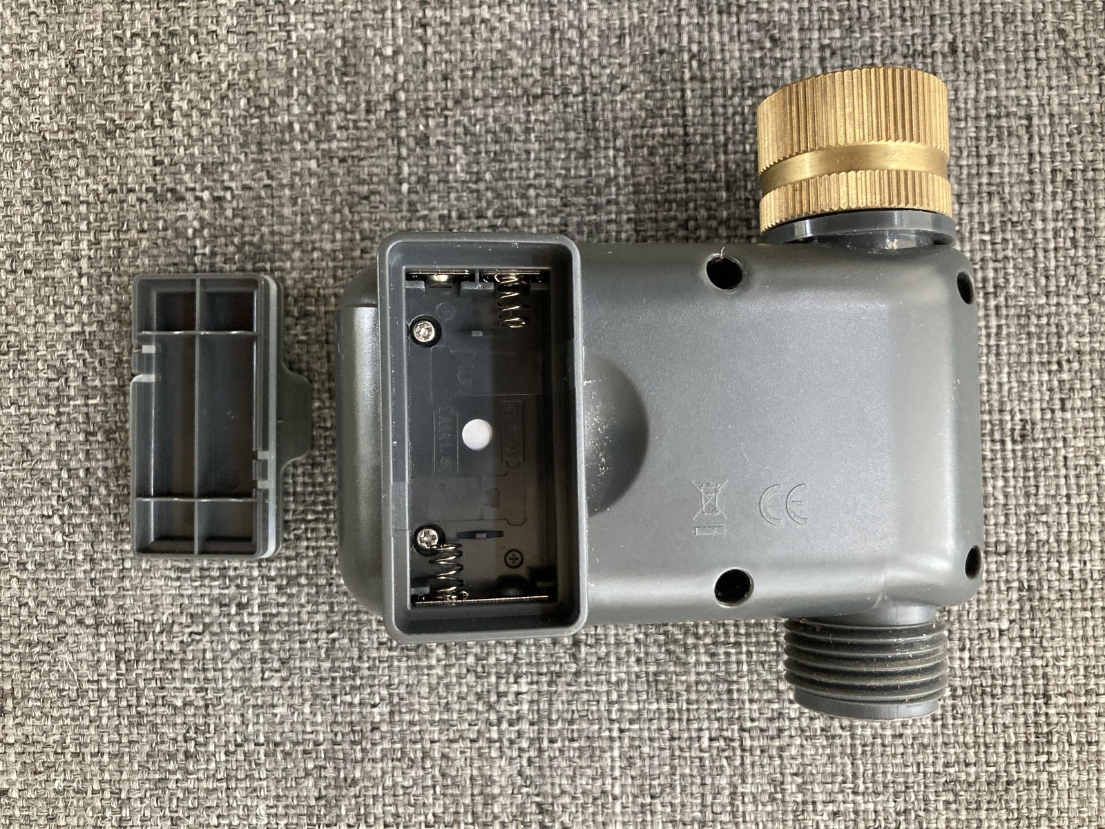 Rainpoint 1-Zone Irrigation Timer Model ITV105, brass inlet