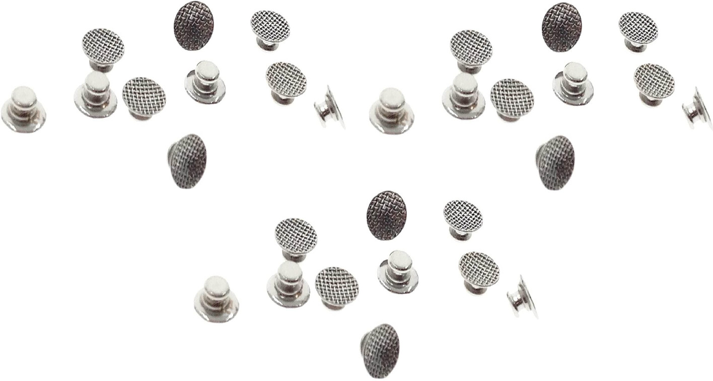 30 Pcs New Dental Lingual Buttons Round Base Orthodontic Dental Dentist (12D)