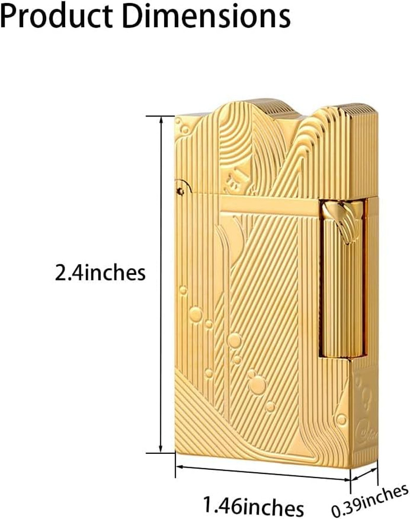 Sleeping Mermaid Lighter, Copper, One Piece Sanji Lighters, Refillable, Ping Sou