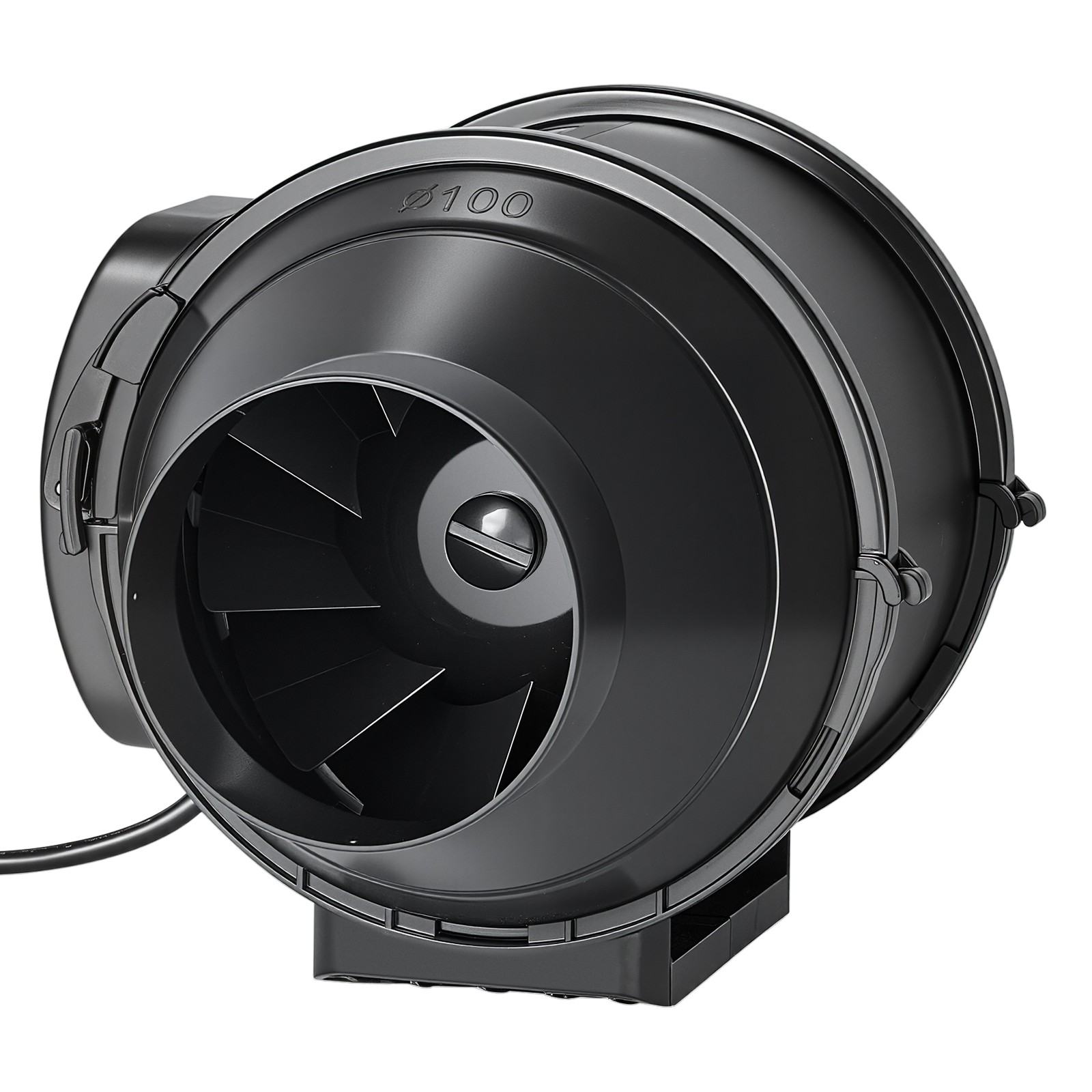 VEVOR 4in Inline Duct Fan 180CFM Ventilation Fan with Filter & Speed Controller
