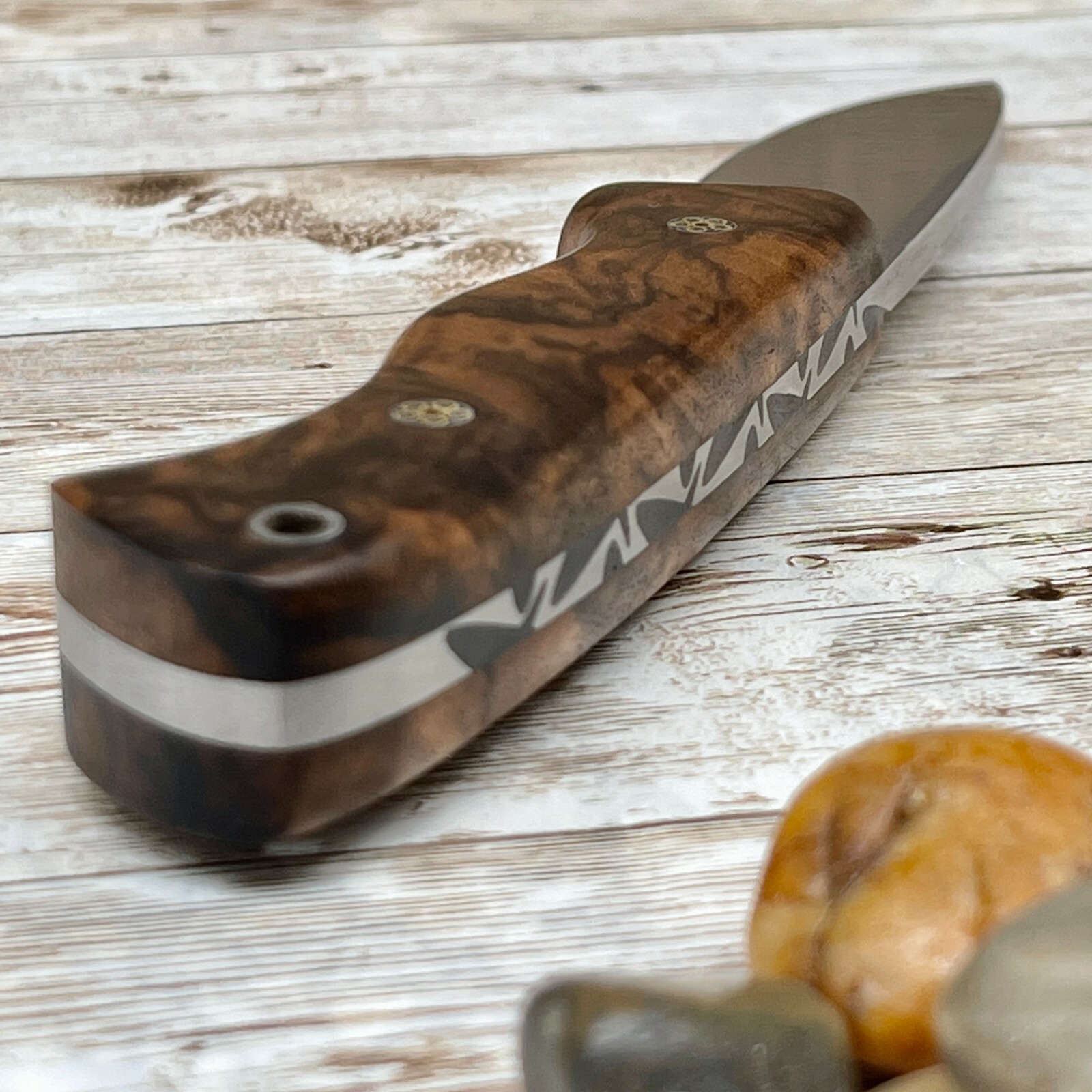 Camping Knife, Outdoor Knife, Hunting Knife, Handmade Knife, N690 Bohler Steel