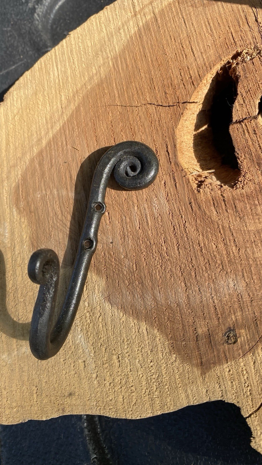 Hand Forged Blacksmith Bathroom Hardware 3 Set Beautiful