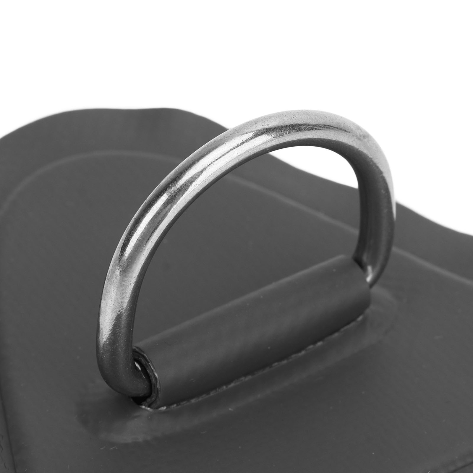 BLACK 4 Pcs D Patch Stainless Steel D Pad For Inflatable Surfboard