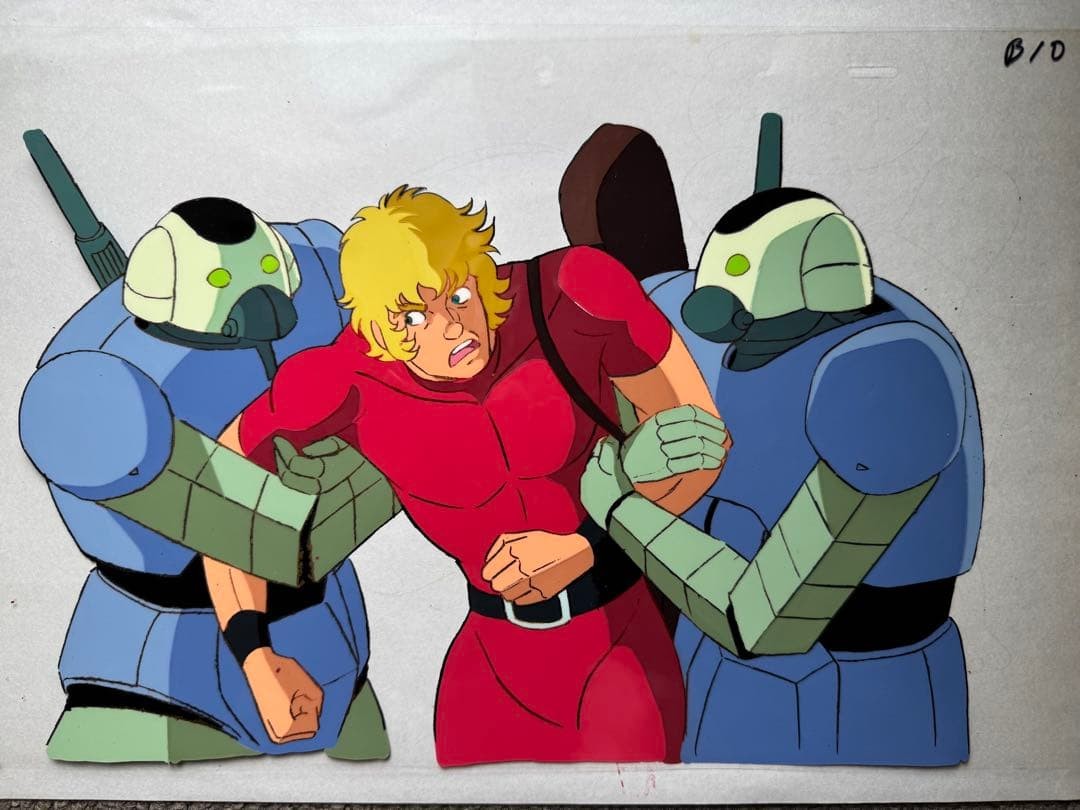 Space Adventure Cobra Animation Anime Original Production Cel Painting E-0049