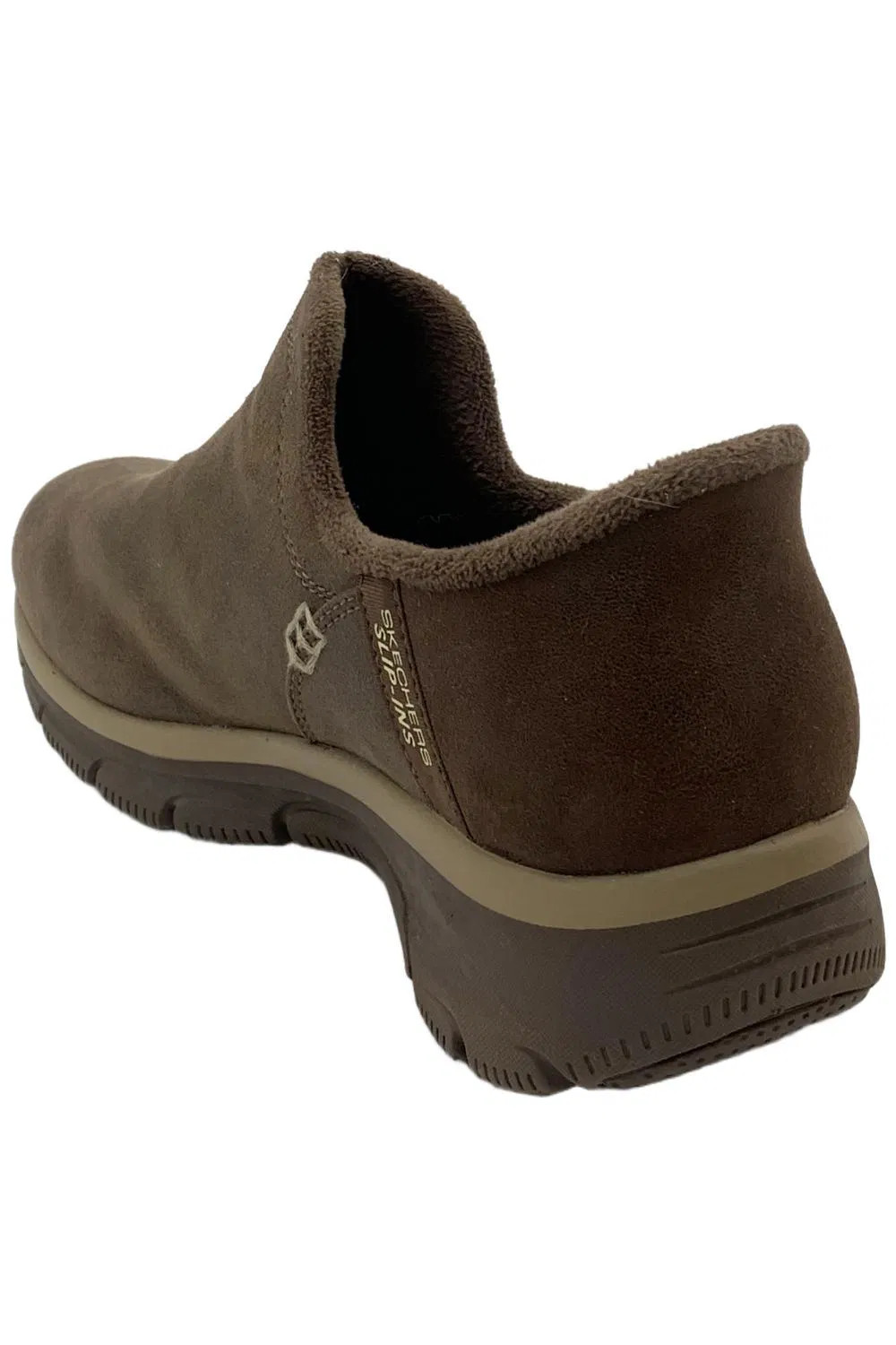 Skechers Women's Easy Going Modern Hour Hands Sneakers Brown