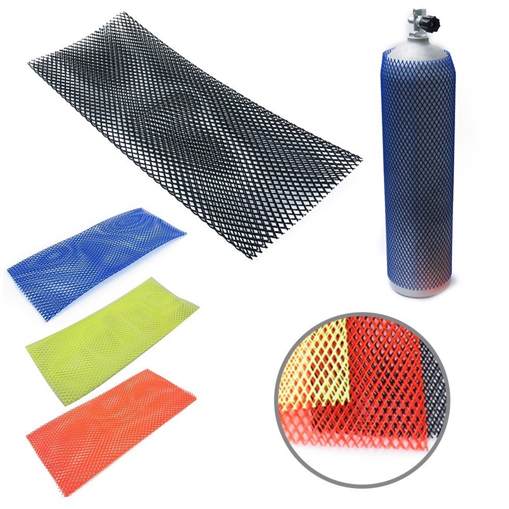 Diving Snorkeling Cylinder Protective Net Sleeve for Scratch Resistance