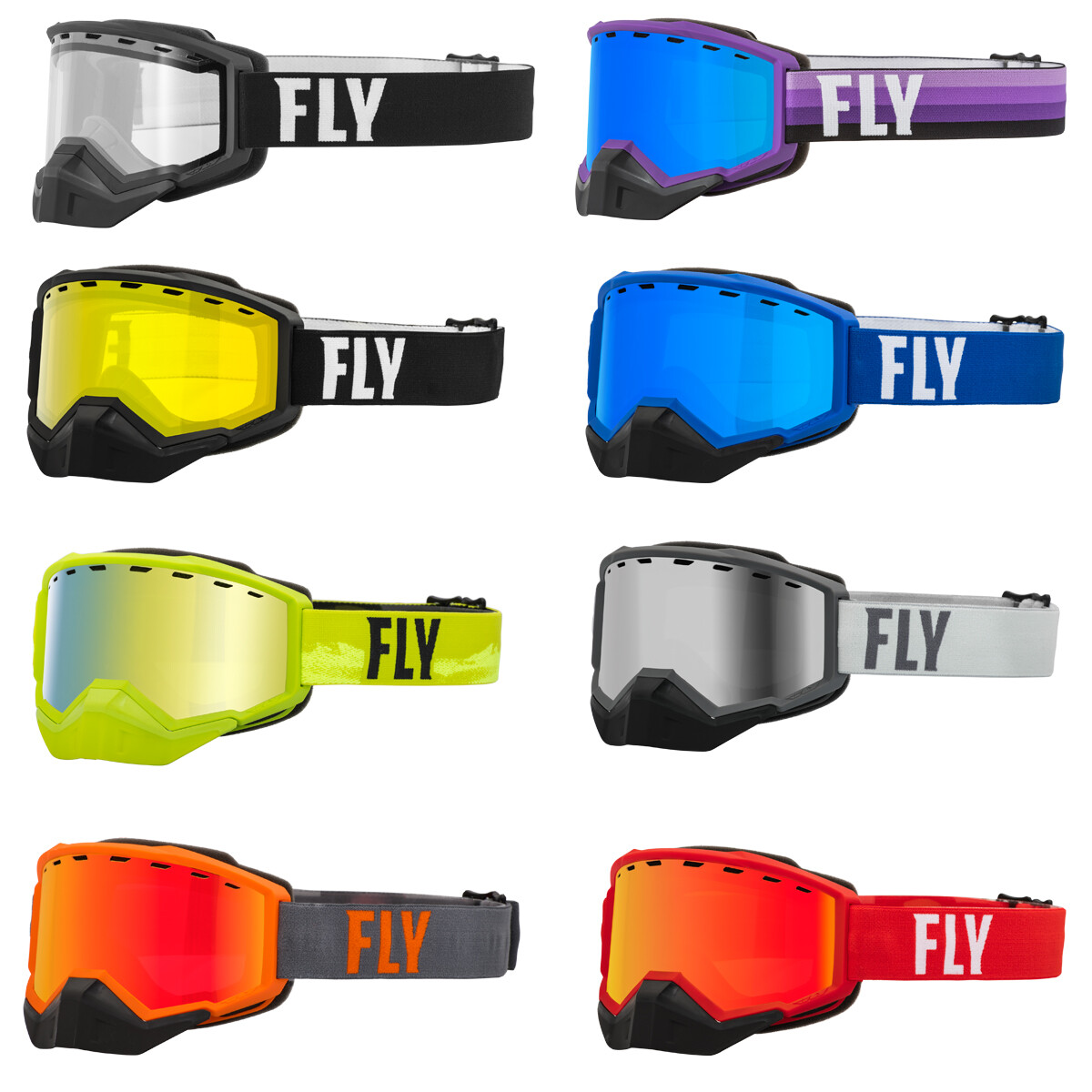 FLY RACING 2024 FOCUS SNOW GOGGLES ADULT MOTORCYCLE MX ATV