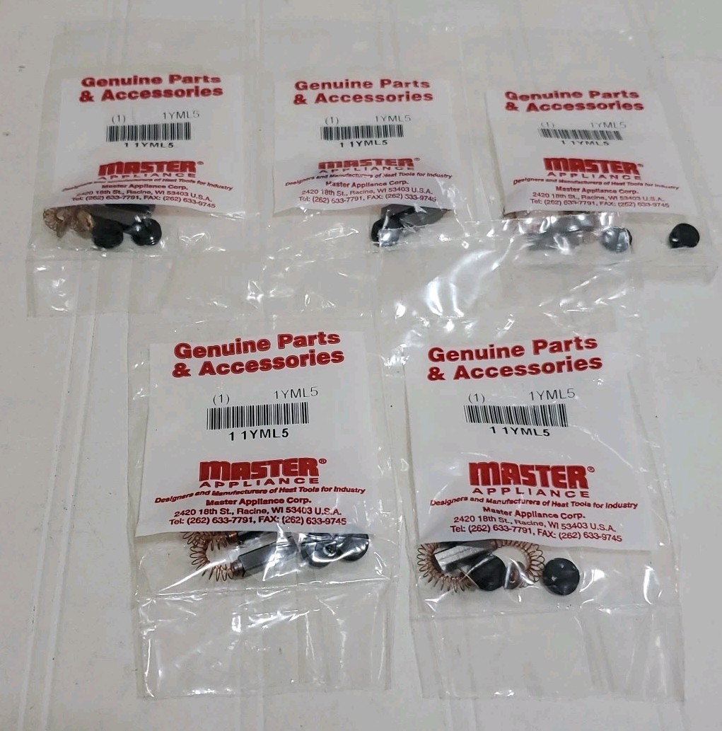 Master Appliance Corp 1YML5 Lot x5 Heat Gun Replacement Parts New 5 Pieces Lot