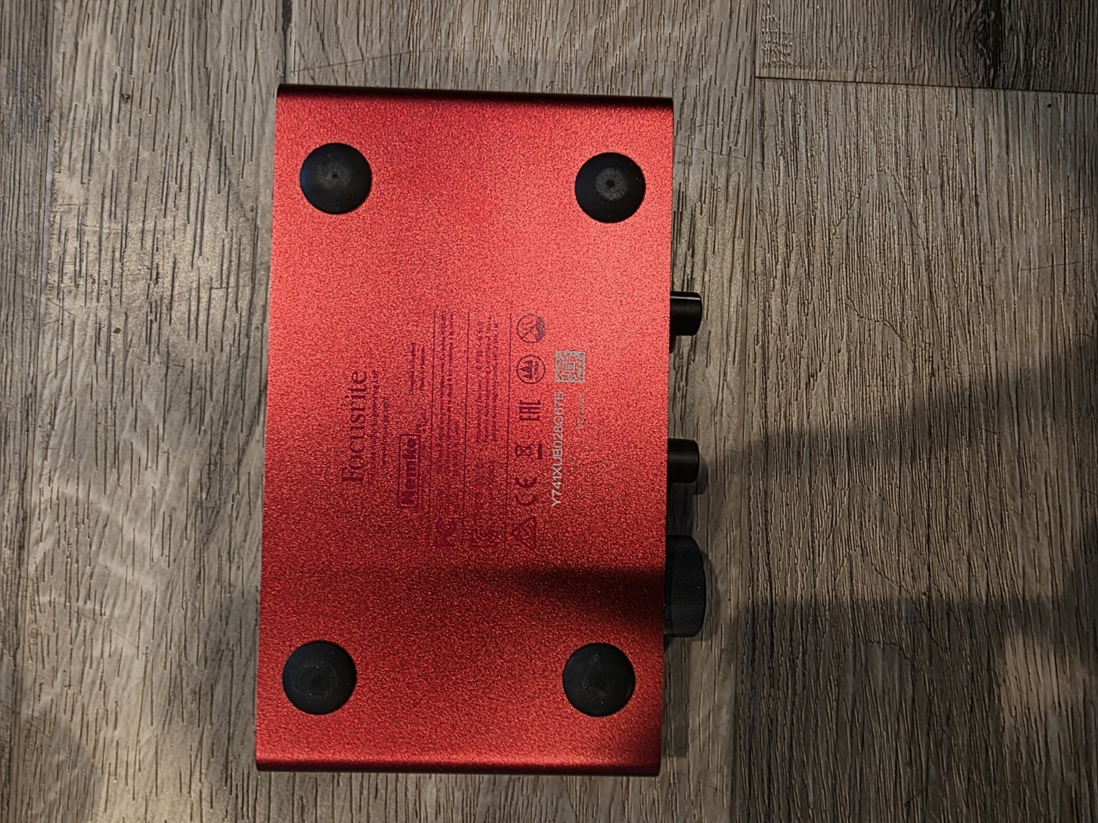 Focusrite Scarlett Solo 3rd gen audio interface - Used