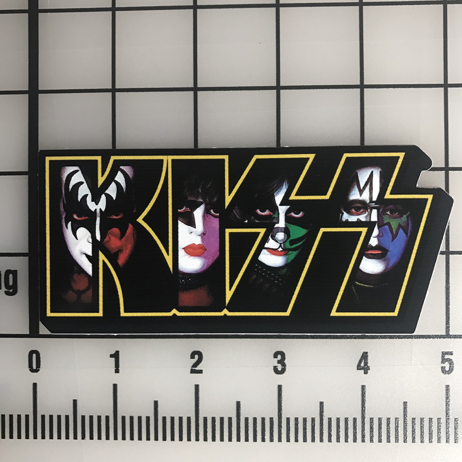 Kiss Logo 5" Wide Vinyl Decal Sticker - BOGO
