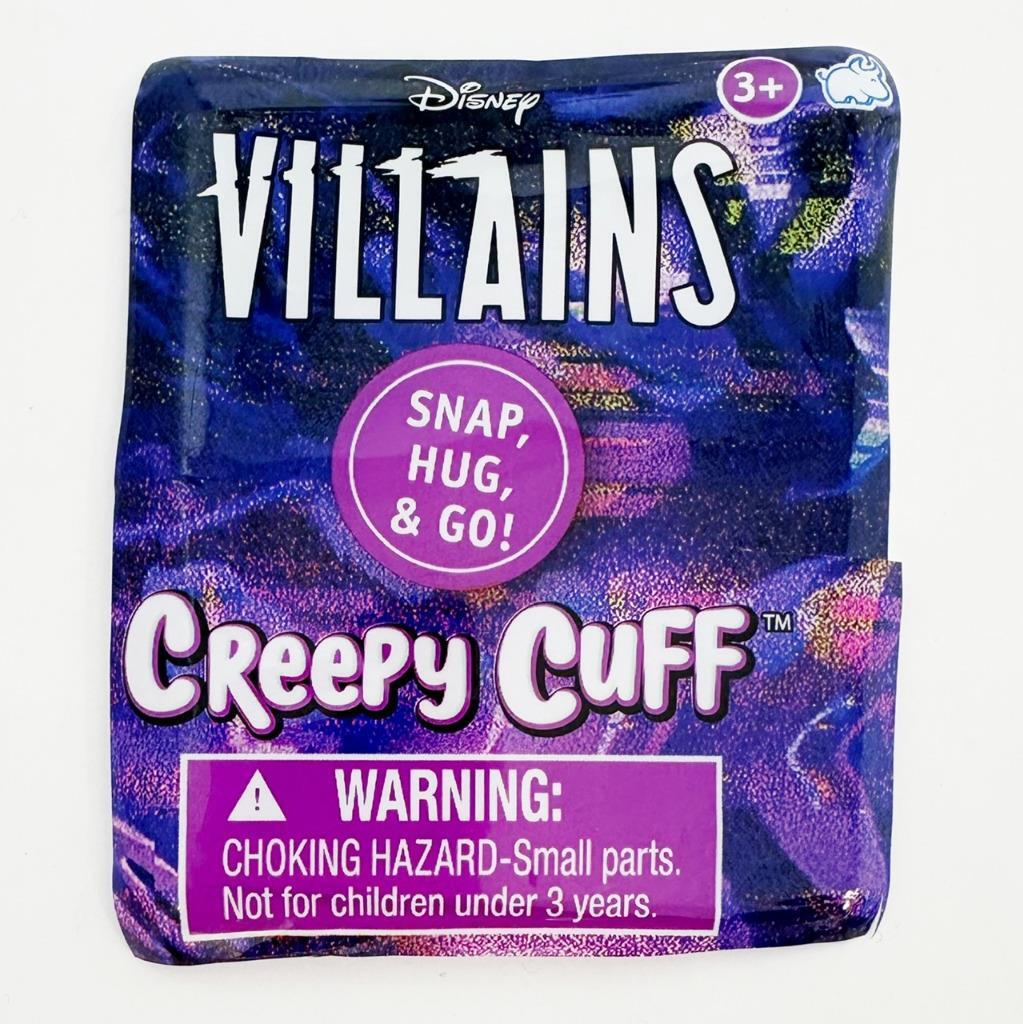 Disney Villains Creepy Cuff Plush Slap Band - YOU CHOOSE!  New + Loose!