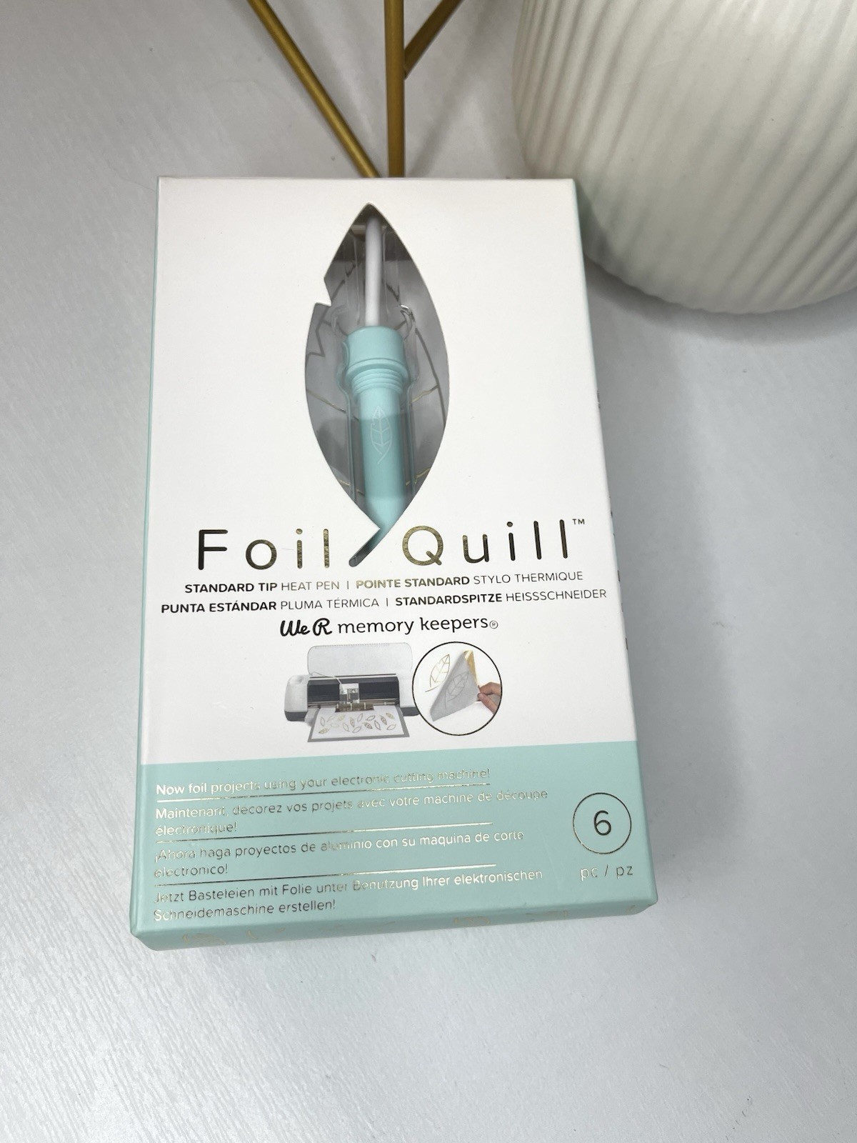 We R Memory Keepers 6pc Standard Tip Foil Quill Cricut Heat Pen