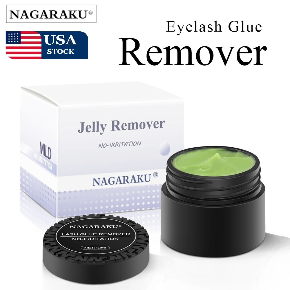 NAGARAKU Eyelash Glue Primer Adhesive Hardener Remover Glue Eyelash Extensions