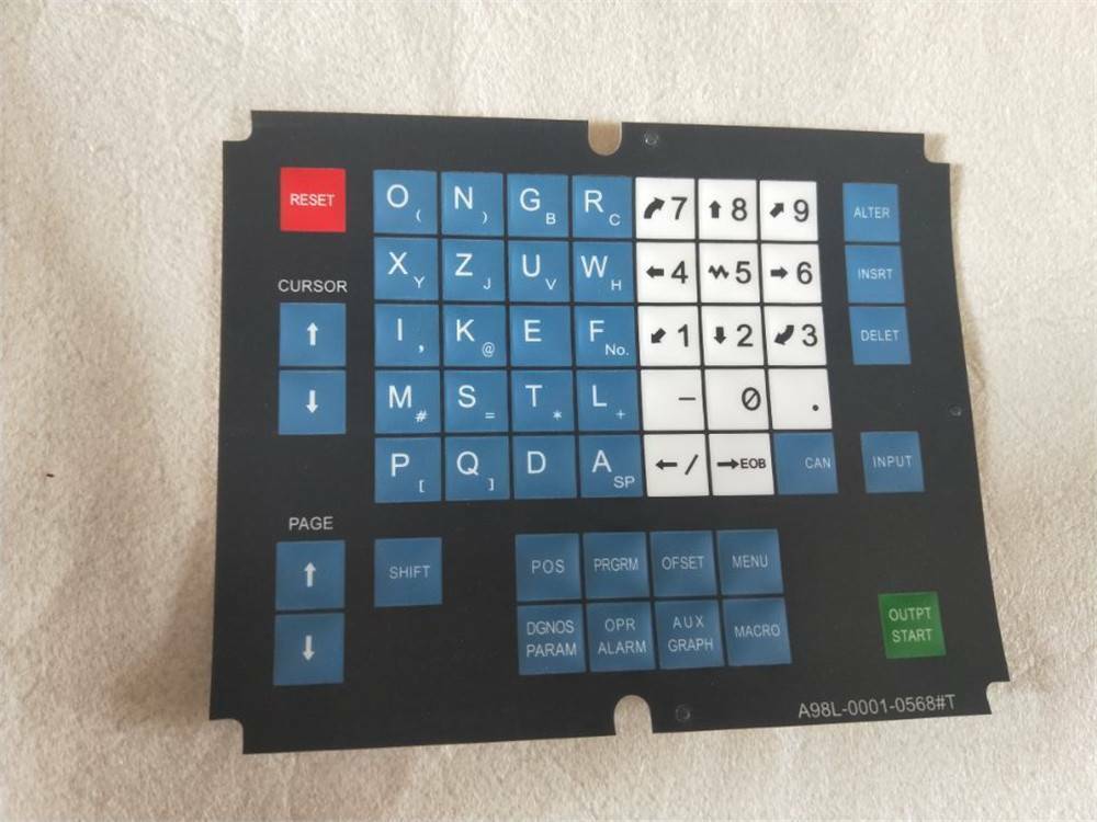 Membrane keyboard board for keyboard A98l-0001-0568#T