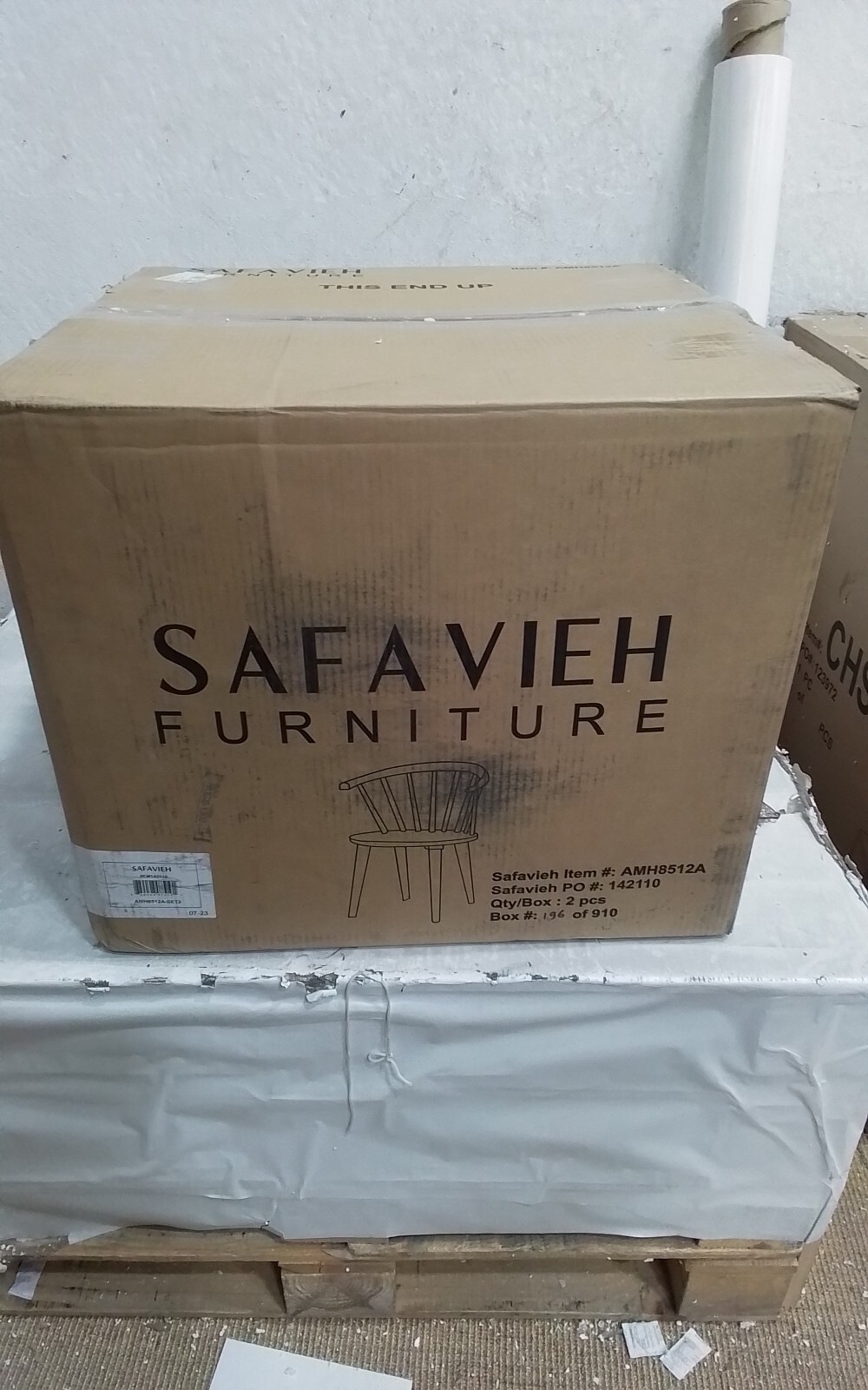 Safavieh BLANCHARD SIDE CHAIR, Reduced Price 2172732447 AMH8512A