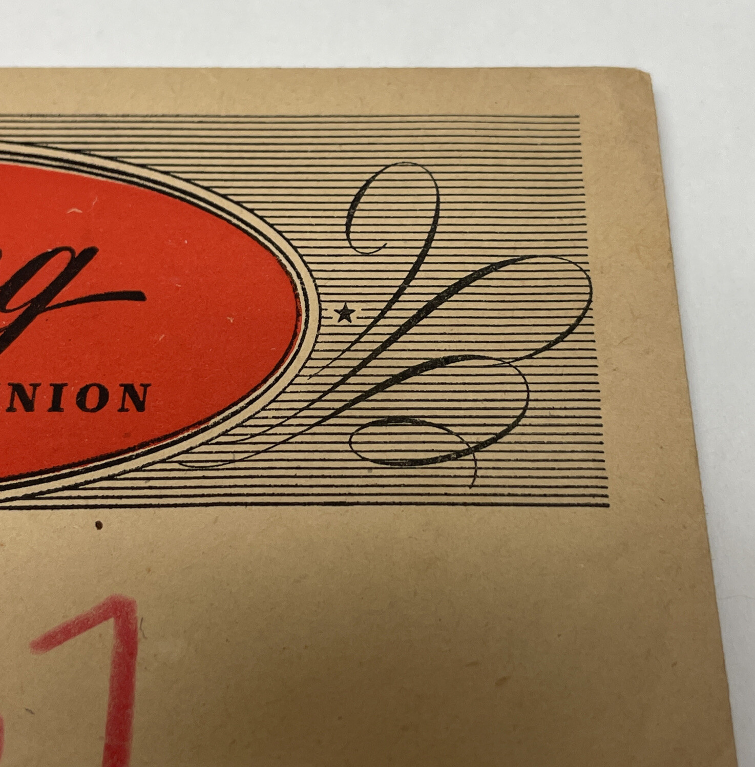 Western Union Vintage Envelope